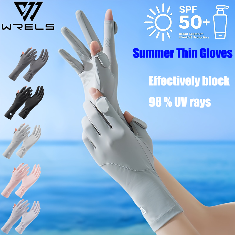Leather Driving Glove - Летние тонкие перчатки с защитой от