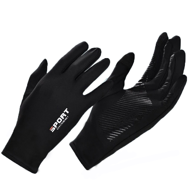 Leather Driving Glove - Летние перчатки из ледяного шелка с