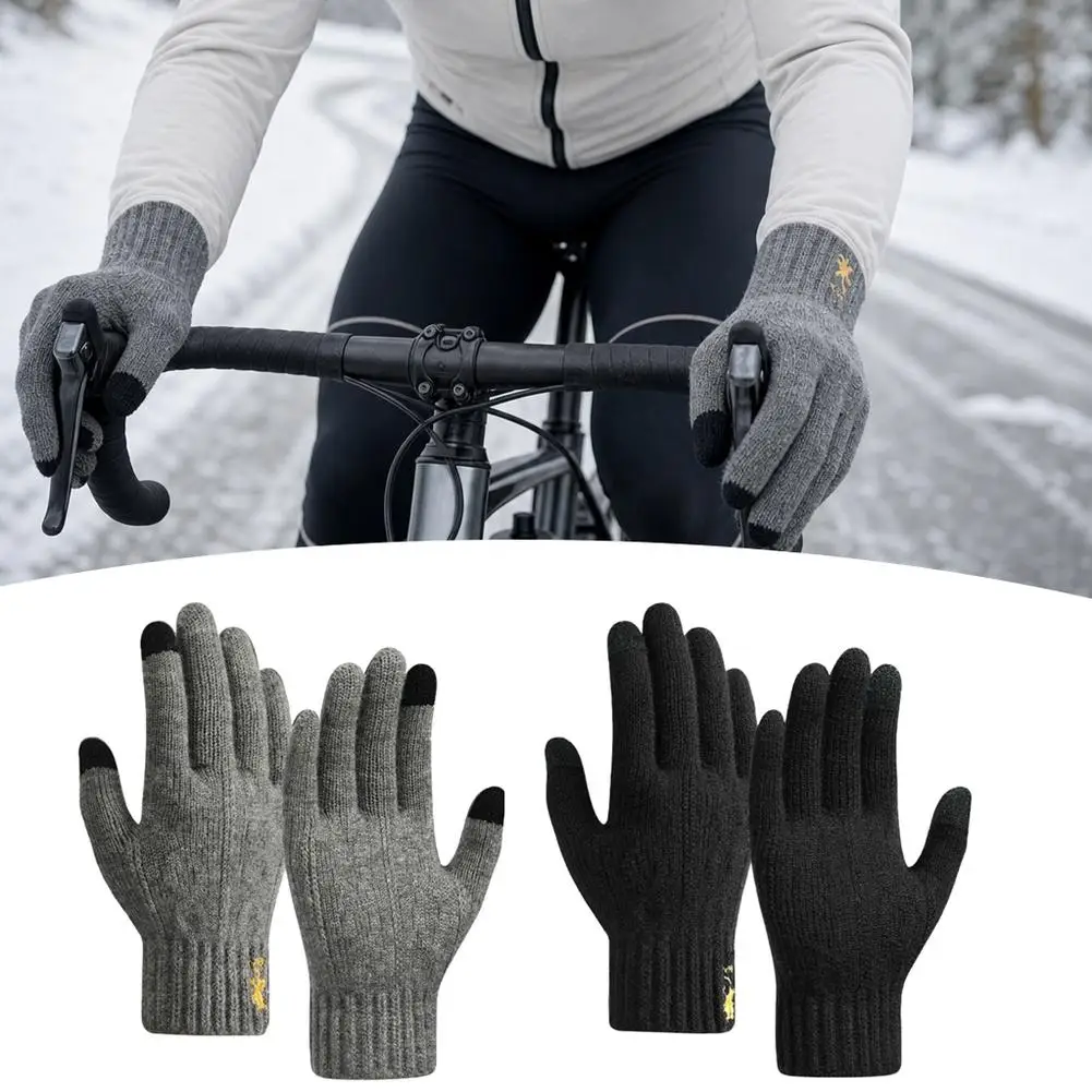Осенне-зимние вязаные перчатки – обзор и цена Wool Glove Lined