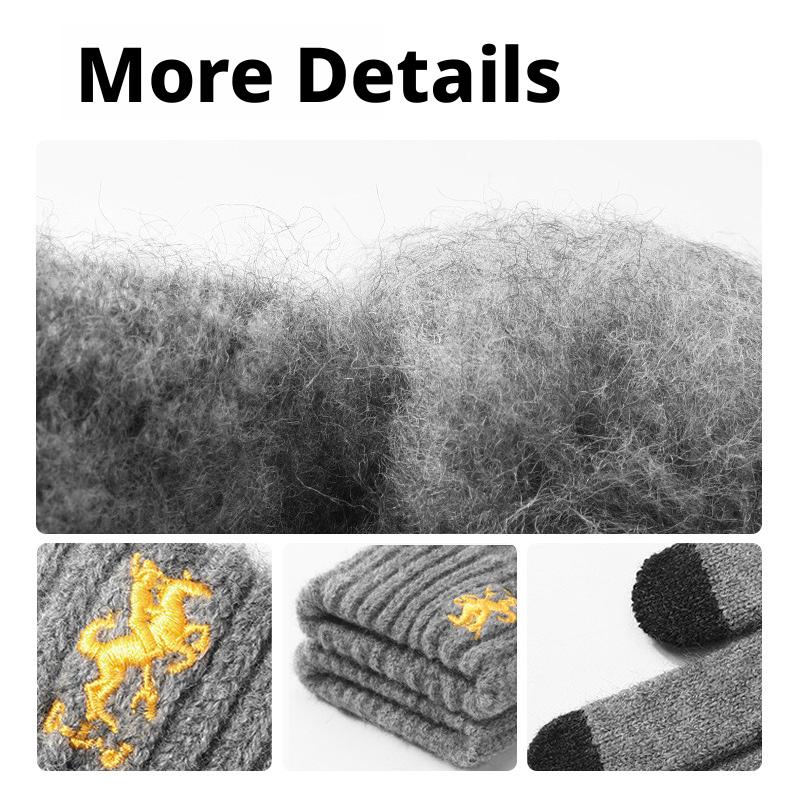 Мужские термошерстяные вязаные – обзор и цена Wool Glove Lined