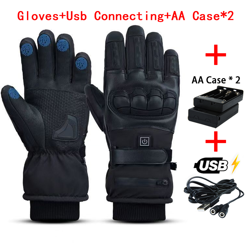 Перчатки с подогревом, грелки  – обзор и цена Ski Glove Waterproof