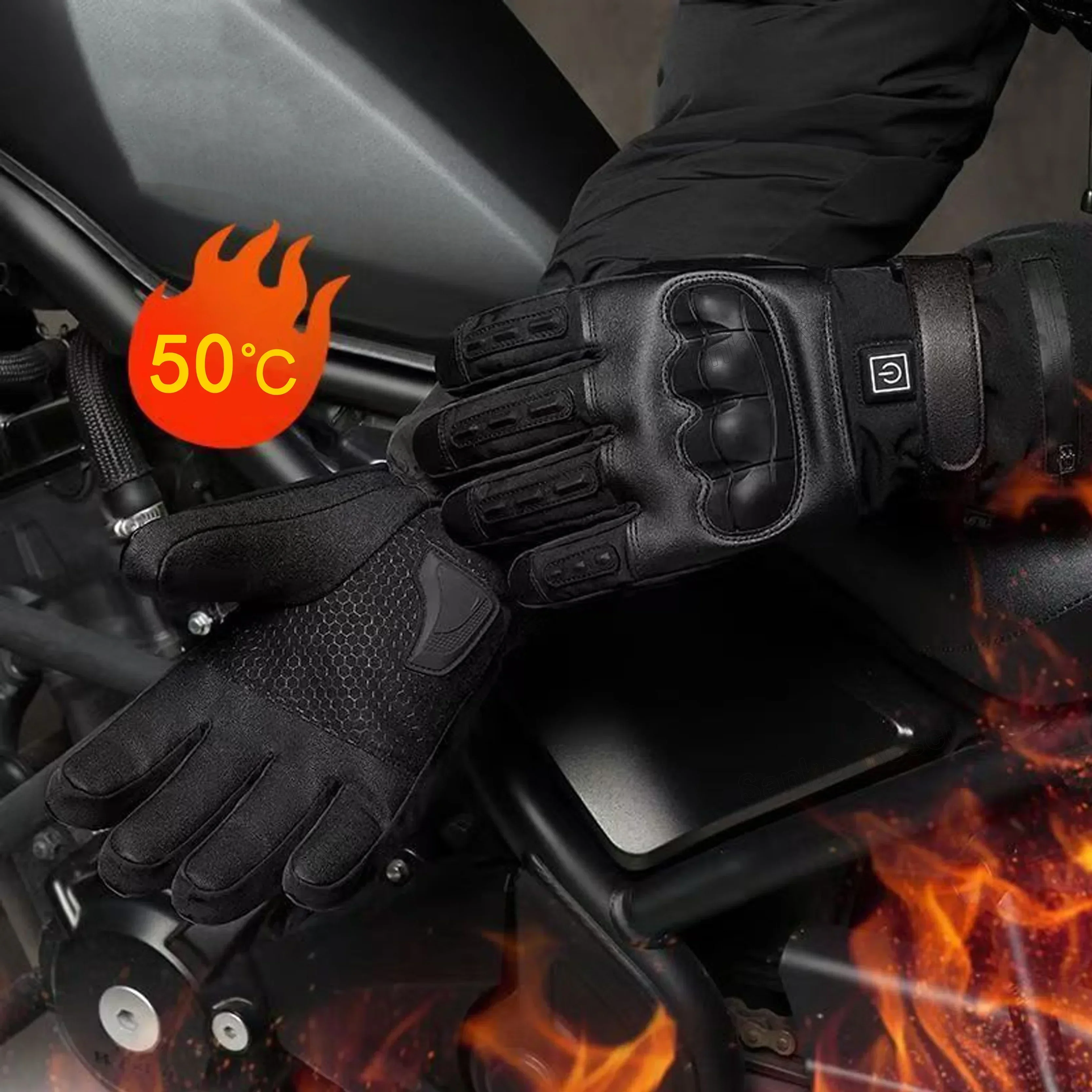 Перчатки с подогревом, грелки  – обзор и цена Ski Glove Waterproof